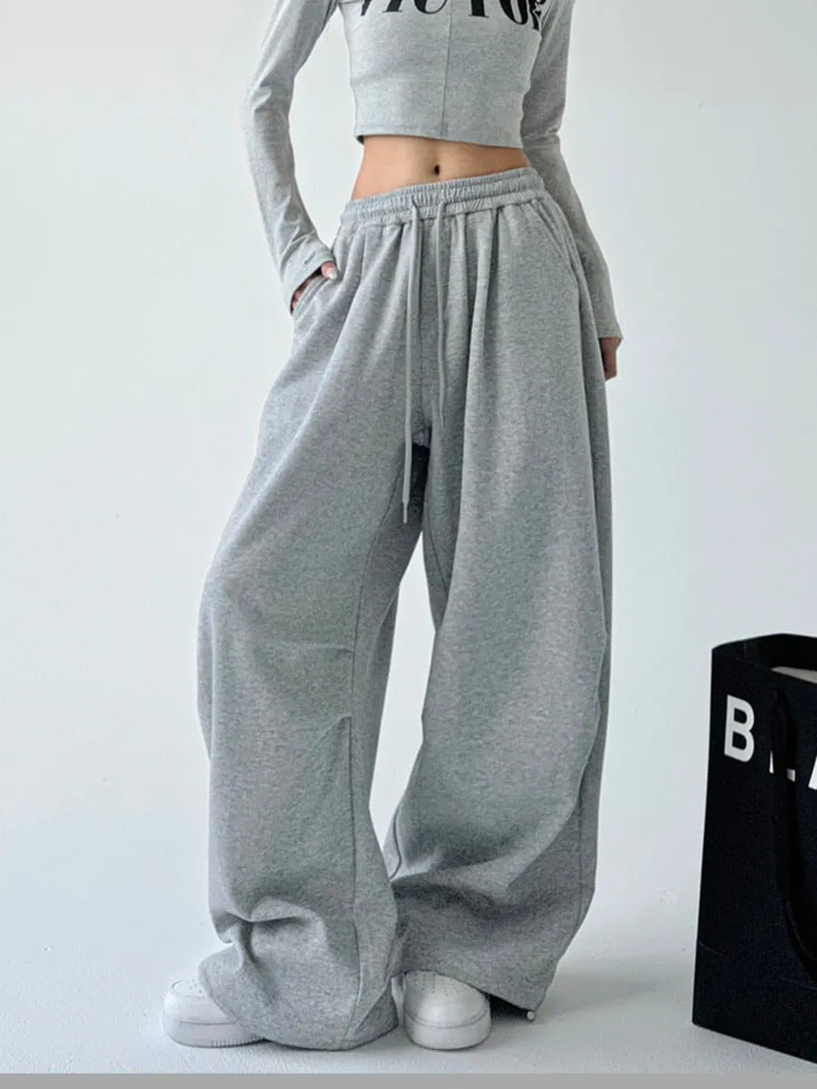 Damen Bequeme und lässige weite Jogginghose ModeGeist