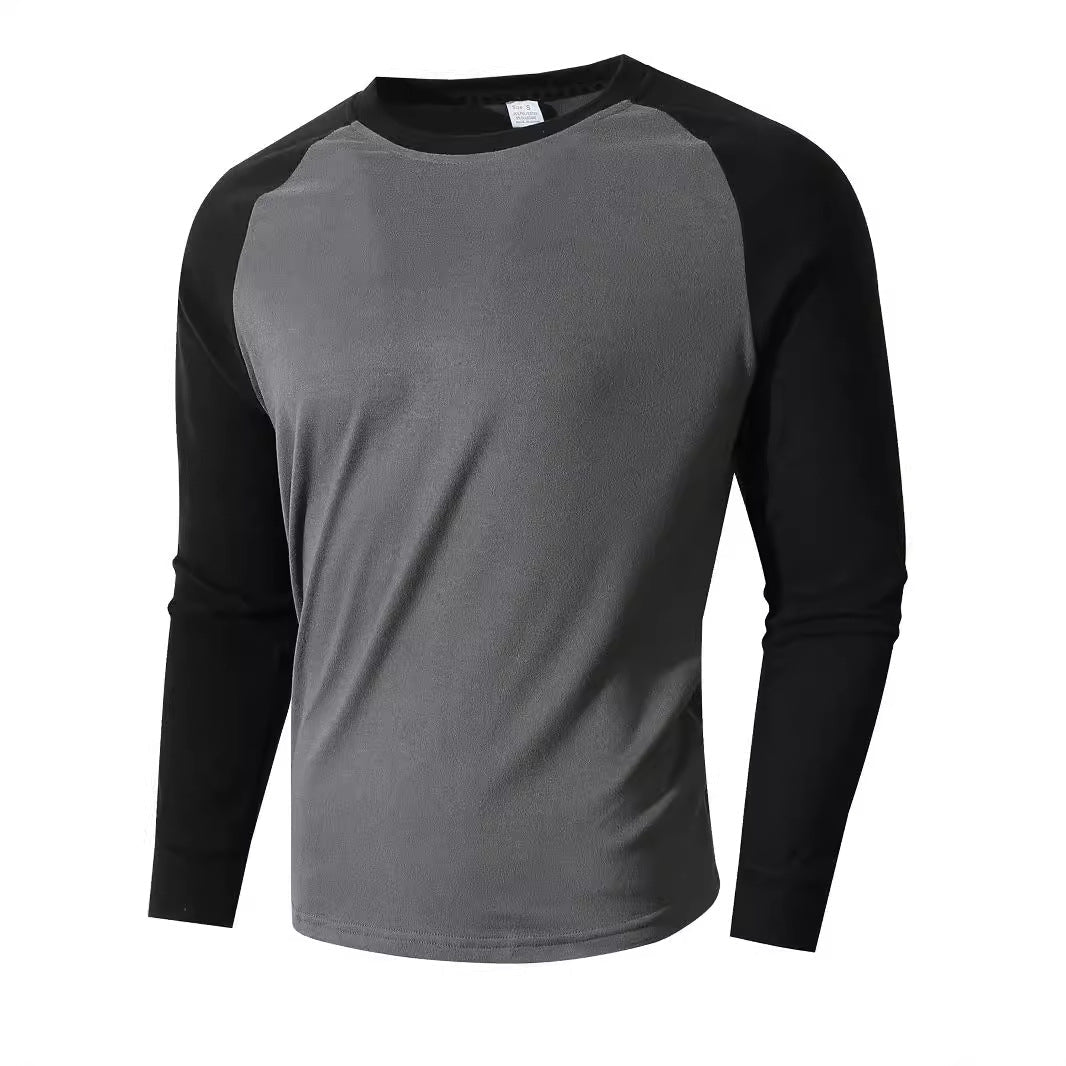 Herren Sportliches Langarmshirt mit Raglanärmeln ModeGeist