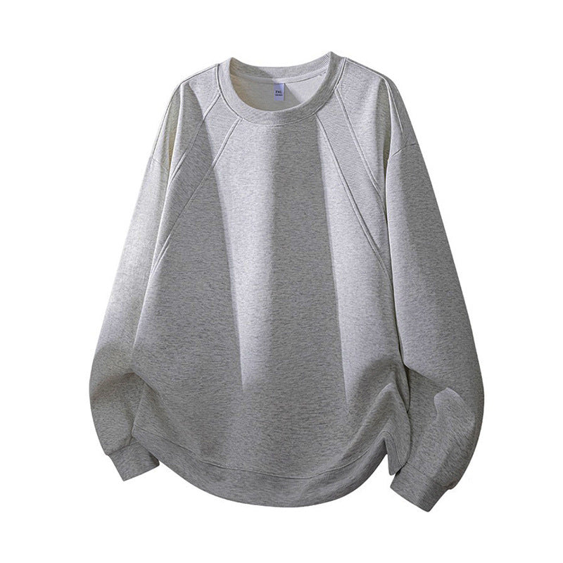 Damen Oversized Sweatshirt mit Raglanärmeln und elastischem Bund ModeGeist