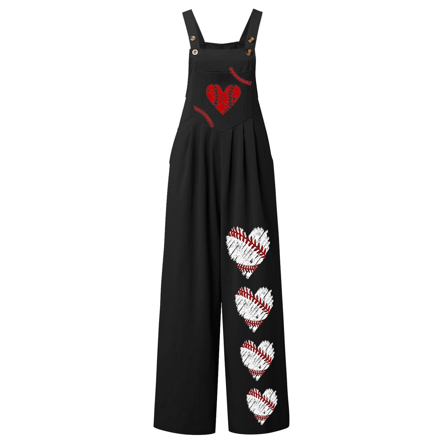 Damen Latzhose mit einzigartigem Herz-Motiv ModeGeist