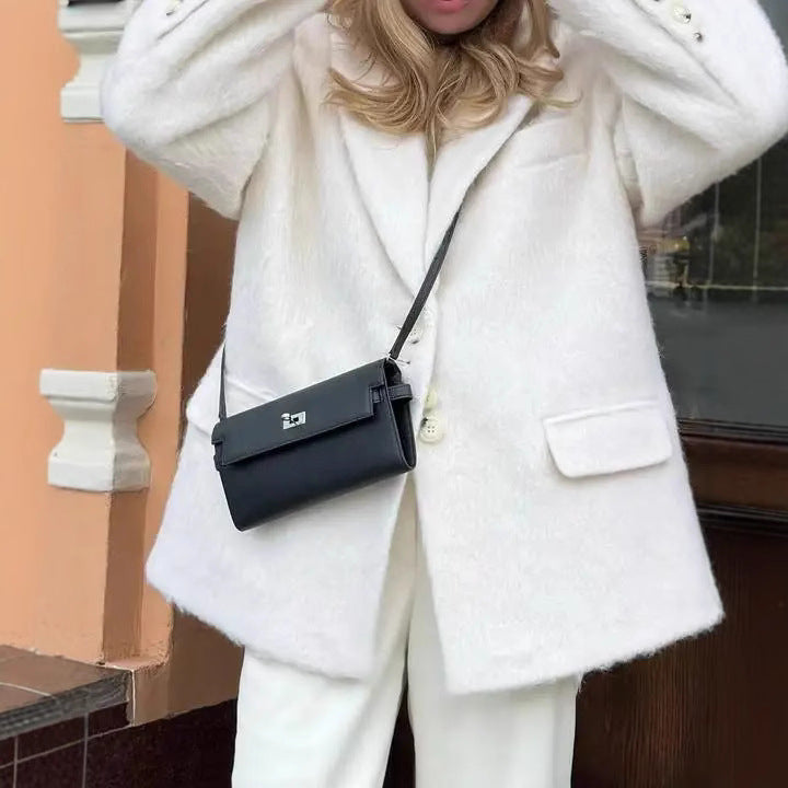 Damen Modischer Oversized-Blazer mit luxuriösem Futter ModeGeist