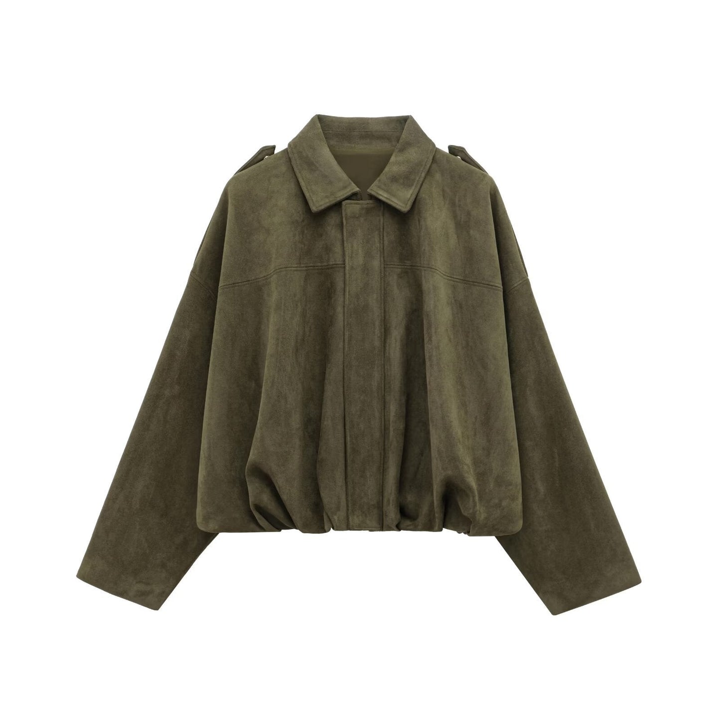 Damen trendige Oversized Jacke ModeGeist