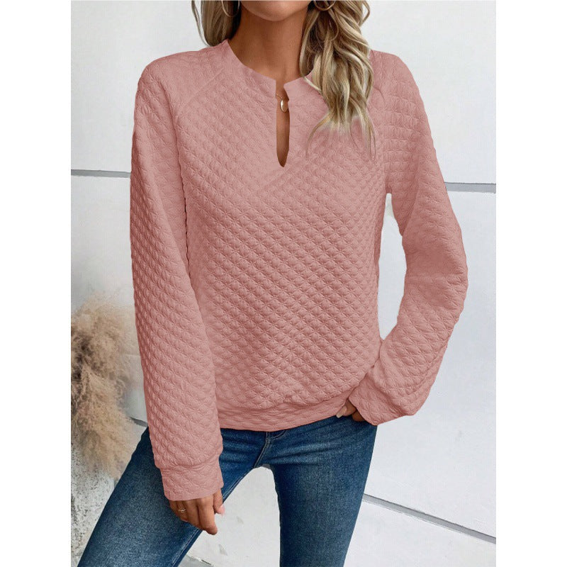 Damen Quilted Pullover ModeGeist
