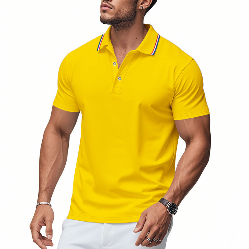 Herren Poloshirt mit modernem Kragen und feuchtigkeitsregulierender Technologie ModeGeist