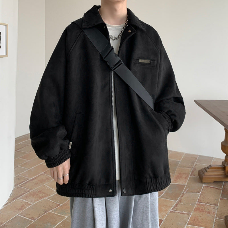 Herren Übergroße Steppjacke mit praktischen Taschen ModeGeist