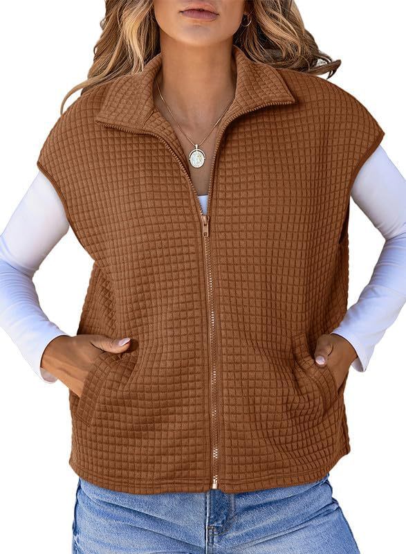 Damen Quilted Weste mit komfortabler Passform ModeGeist