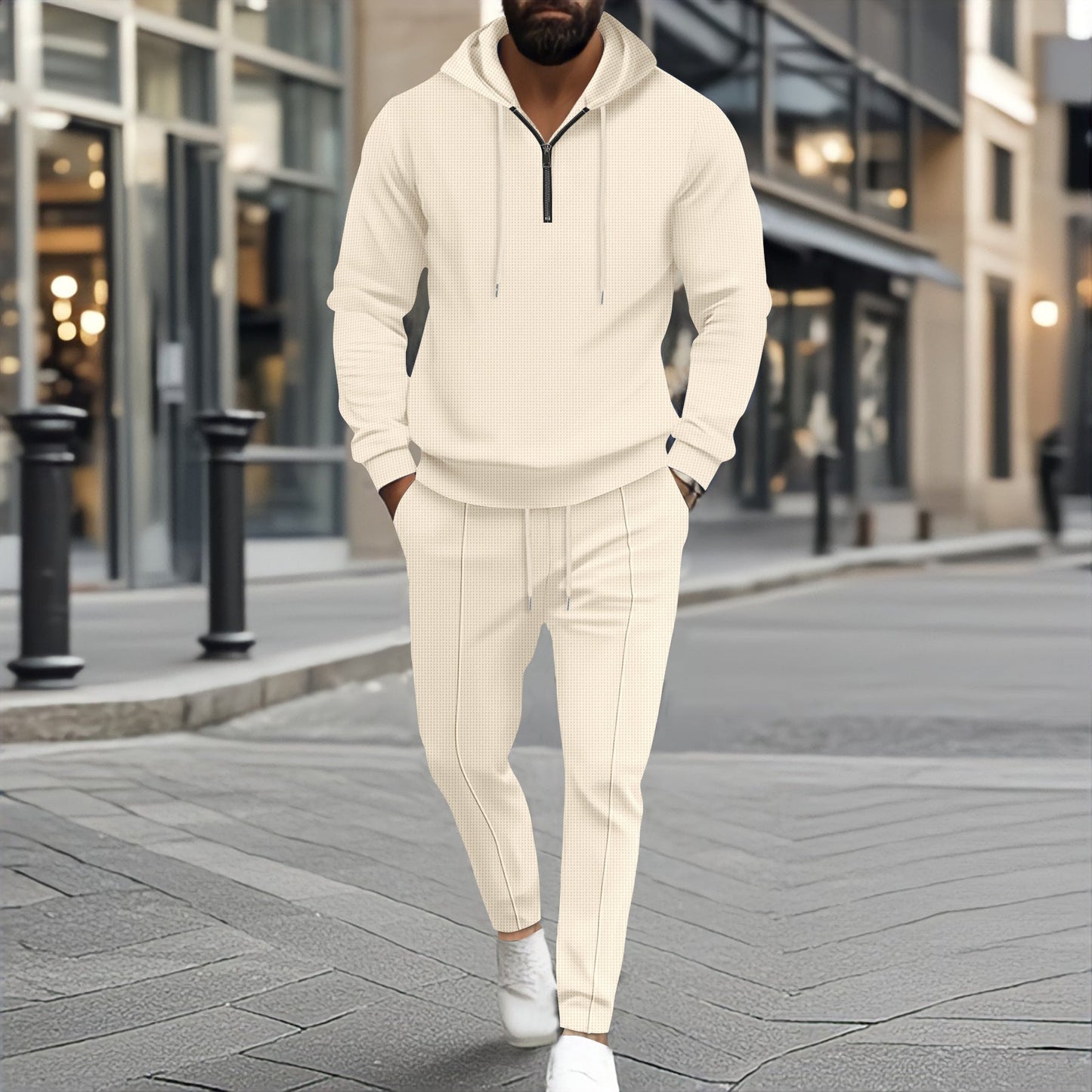 Herren lässiger Hoodie und Jogginghose Set ModeGeist
