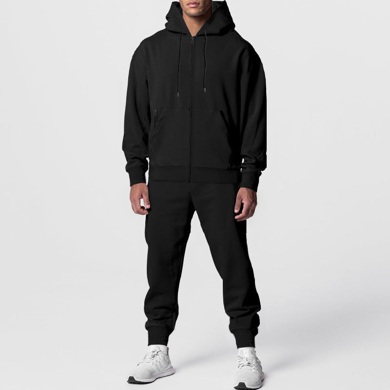 Herren Sportliches Hoodie- und Jogginghose-Set ModeGeist