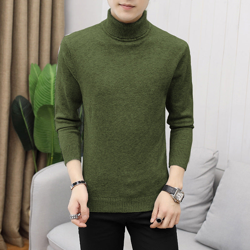 Herren eleganter Rollkragenpullover aus feiner Merinowolle ModeGeist