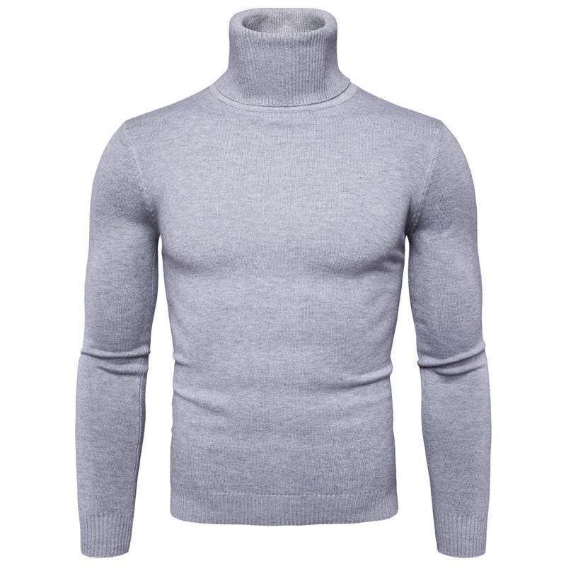 Herren Rollkragenpullover aus feiner Merinowolle ModeGeist