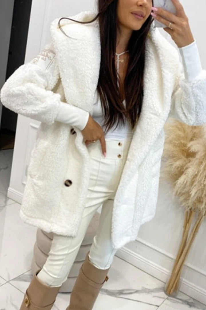 Damen Oversized Teddyjacke ModeGeist