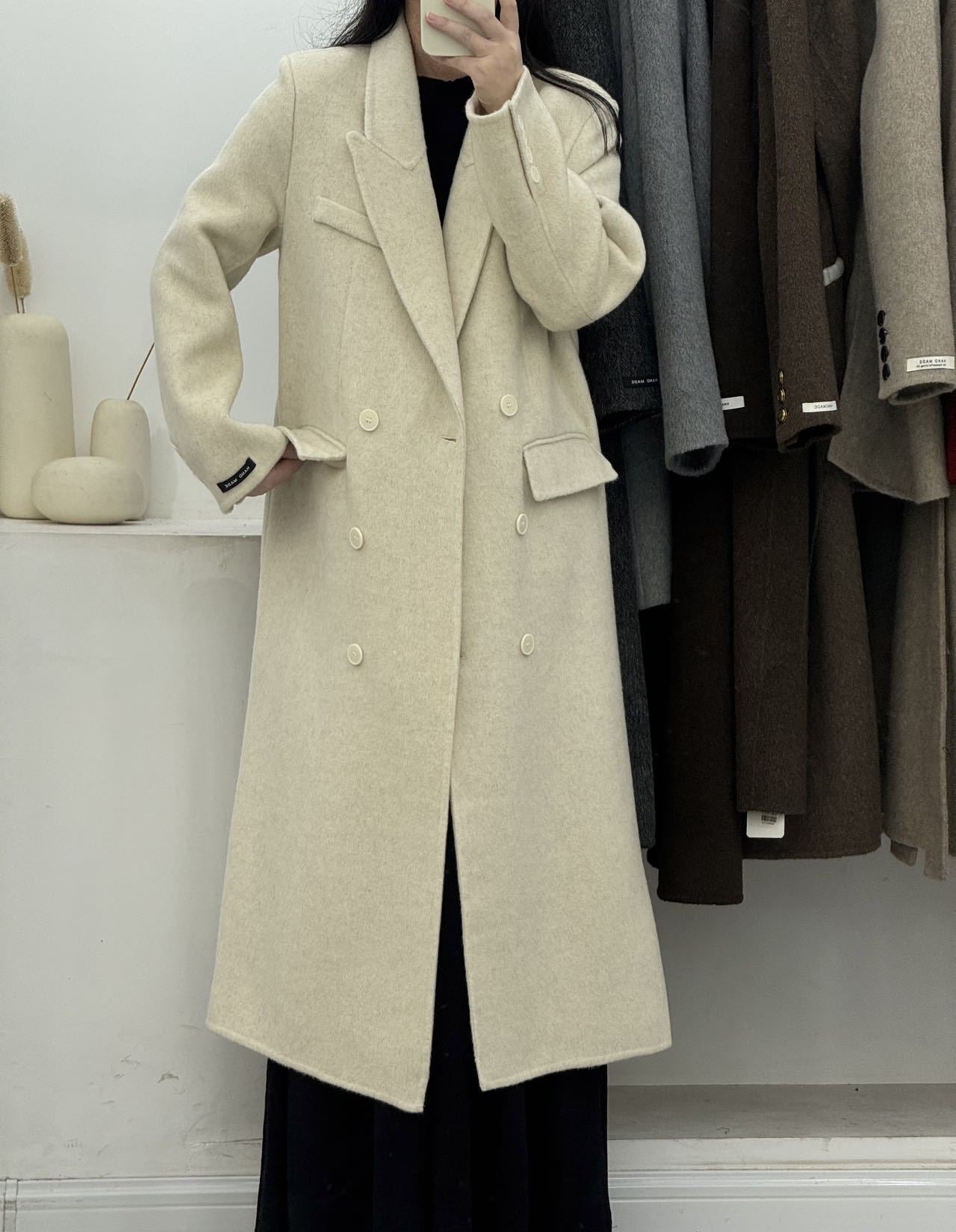 ModeGeist | Eleganter Wollmantel für Damen