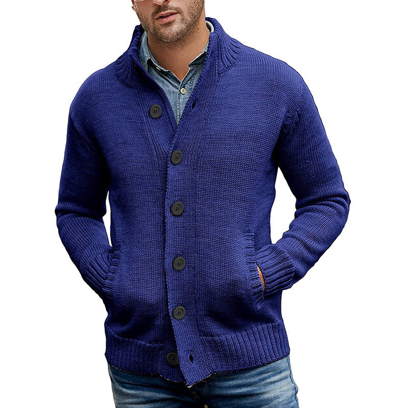 Herren Strickjacke mit modernem Design und praktischen Taschen ModeGeist