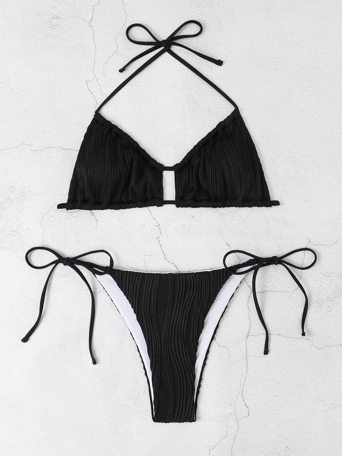 Bikini-Set mit Rüschendetails für Damen von MODEGEIST