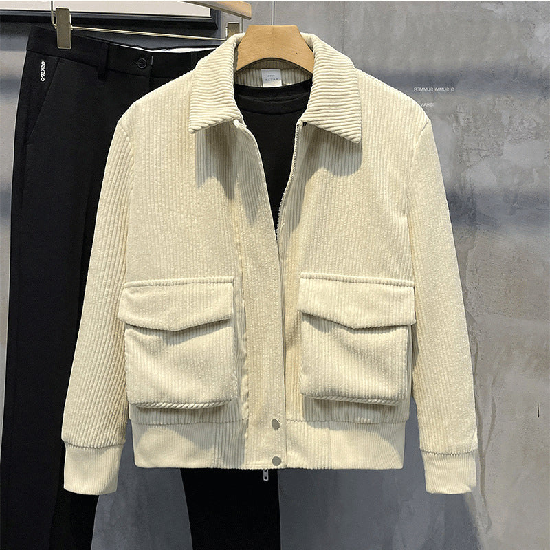 Moderne Herrenjacke aus Velours - Jacob