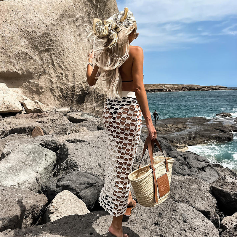 Modischer Häkel-Strandrock für Damen von MODEGEIST