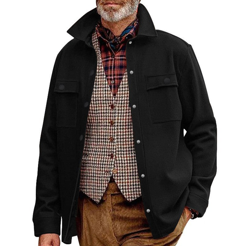 Herren lässige Outdoor-Jacke mit praktischen Taschen und modernem Schnitt ModeGeist
