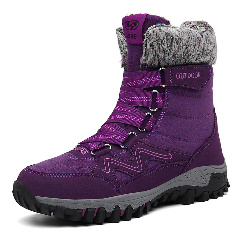 Damen Winterstiefel mit isolierter Fütterung ModeGeist