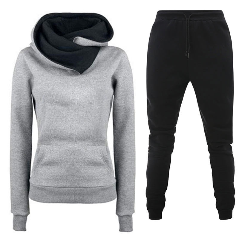 Damen Sportliches Sweater- und Jogginghose Set ModeGeist