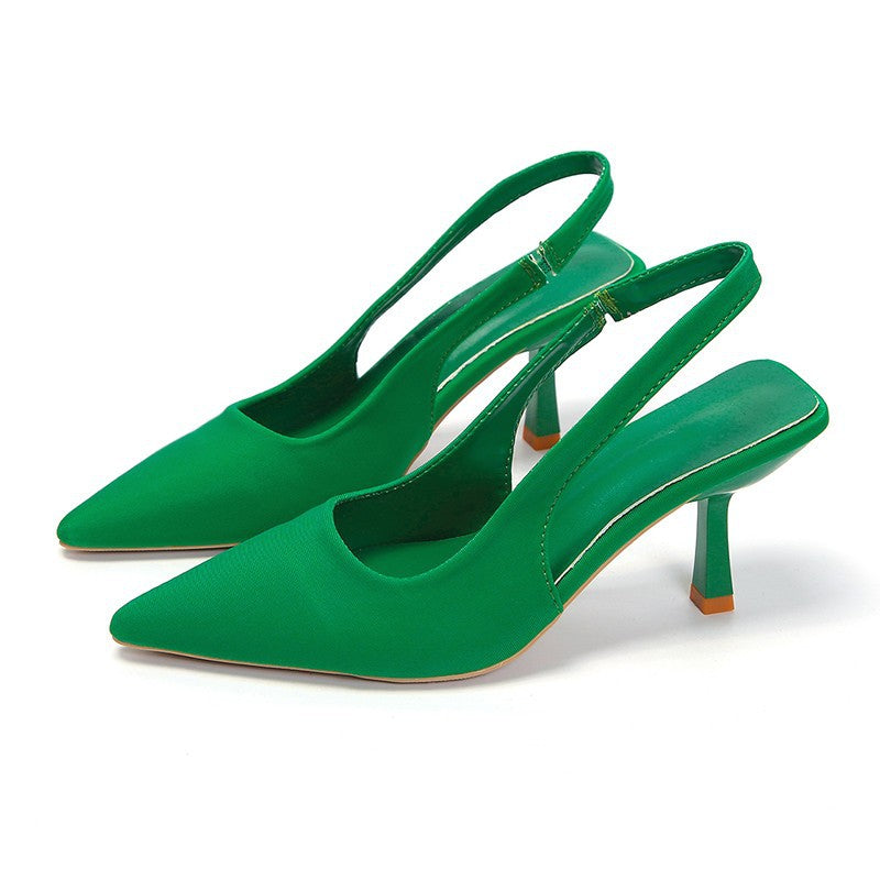 Elegante Slingback Pumps mit Spitze von MODEGEIST für Damen