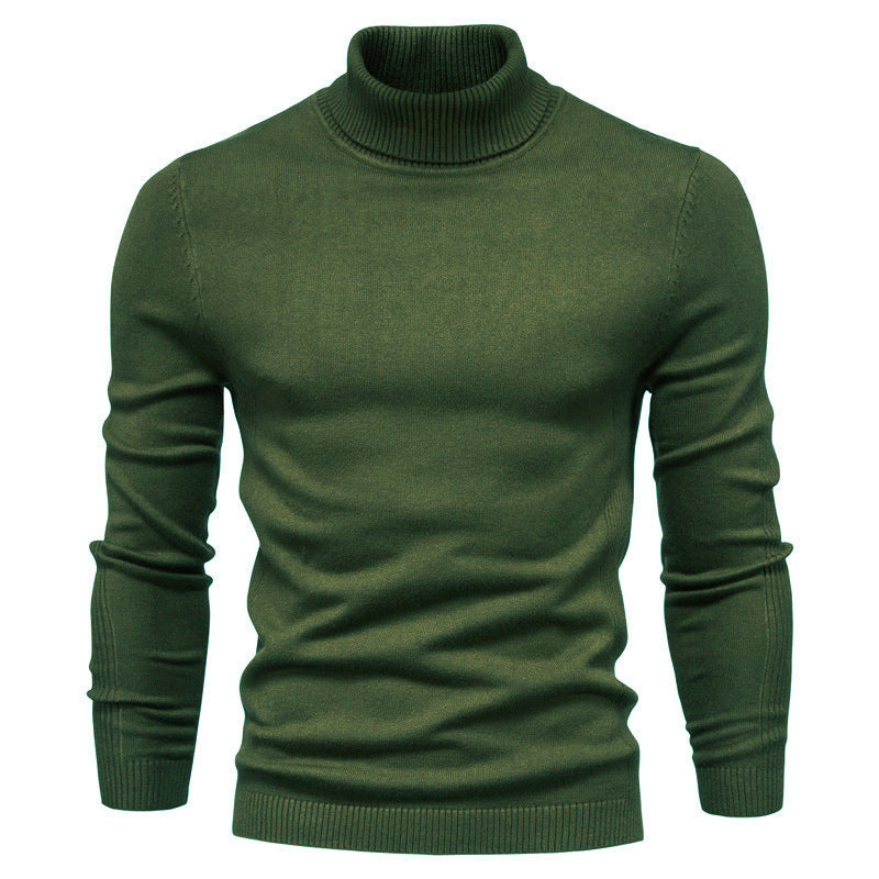 Herren Rollkragenpullover aus feinster Wolle ModeGeist