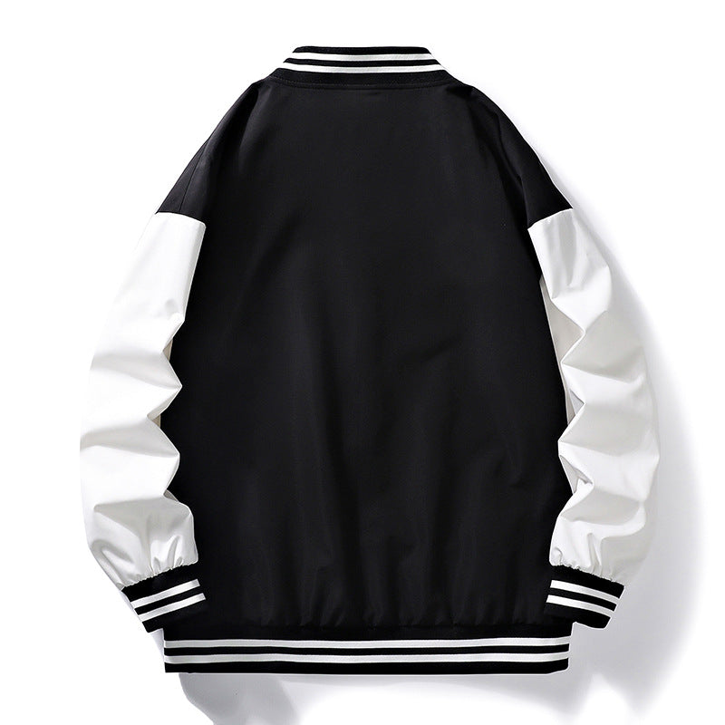 Herren sporty Bomberjacke mit Kontrastärmeln ModeGeist