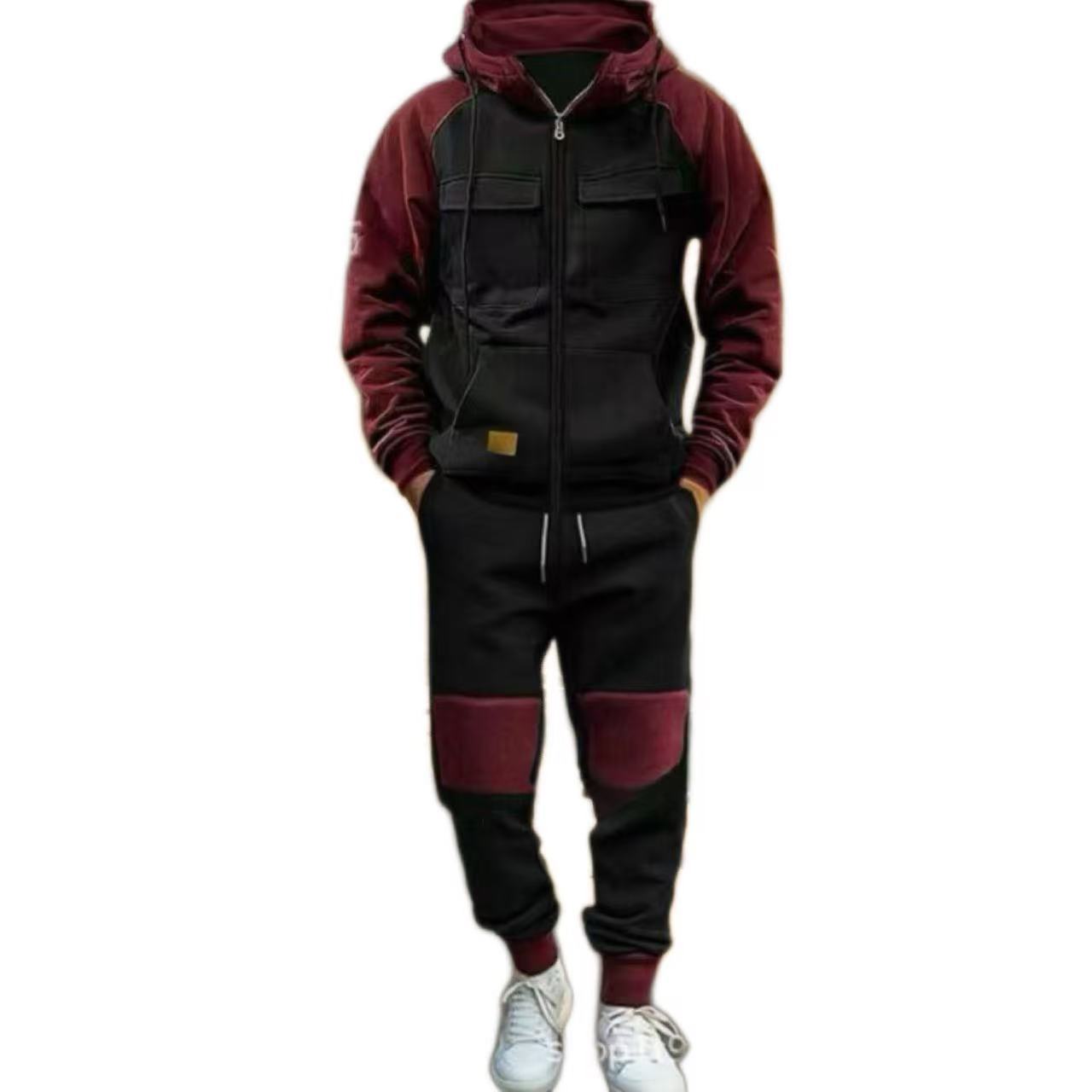 Herren funktionaler Freizeitanzug mit praktischen Taschen ModeGeist