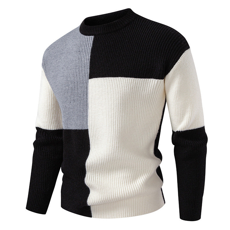 Herren stilvoller und komfortabler gestrickter Pullover ModeGeist