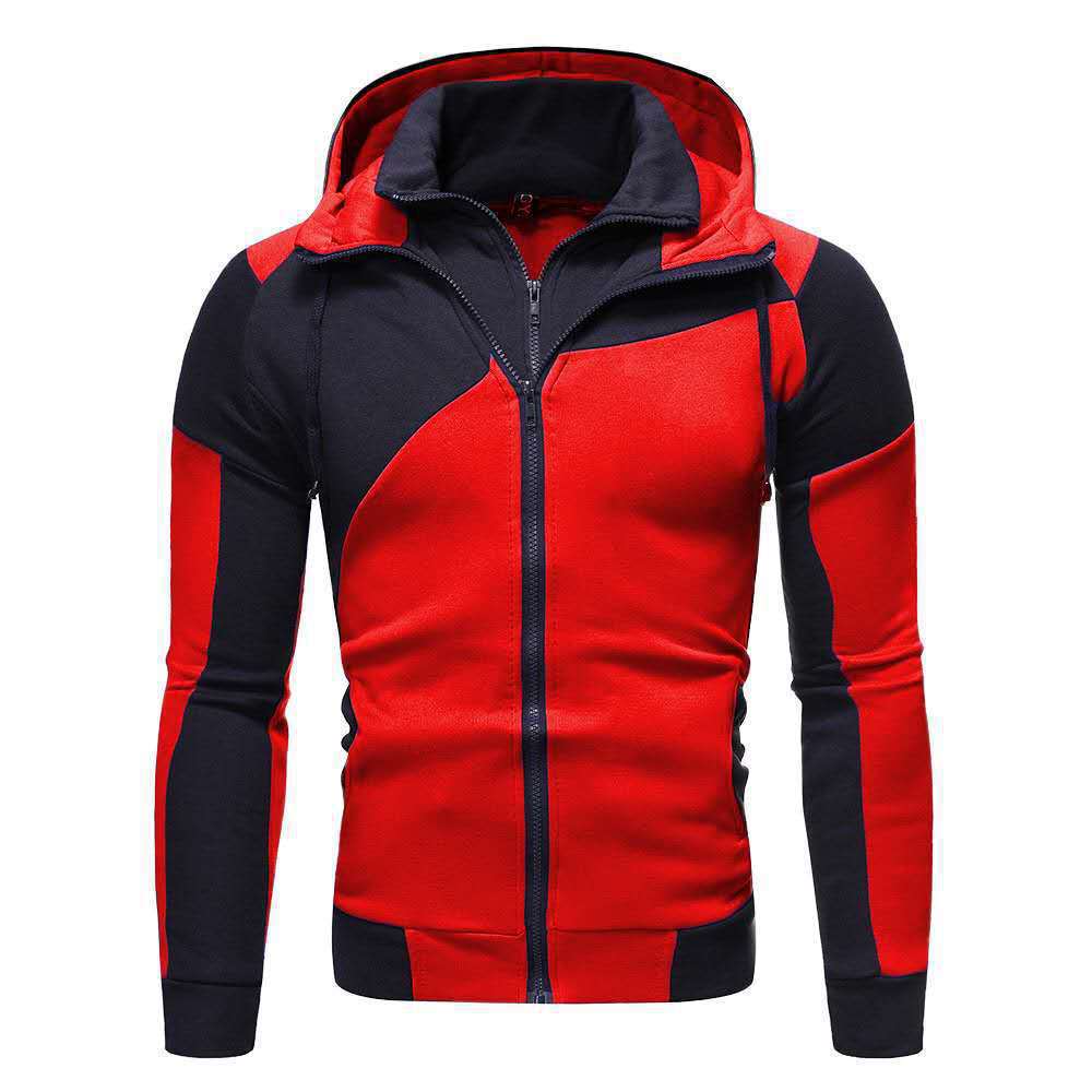 Herren funktionale Sportjacke mit hohem Kragen ModeGeist