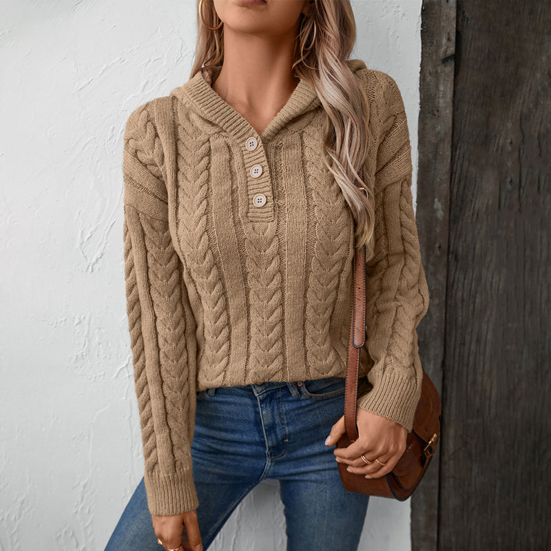 ModeGeist | Klassischer Pullover Mit Zopfmuster Design