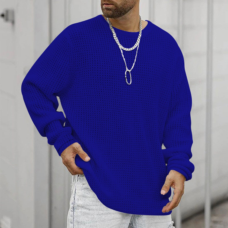 Herren Grobstrickpullover mit modernem Schnitt und kuscheligem Innenfutter ModeGeist