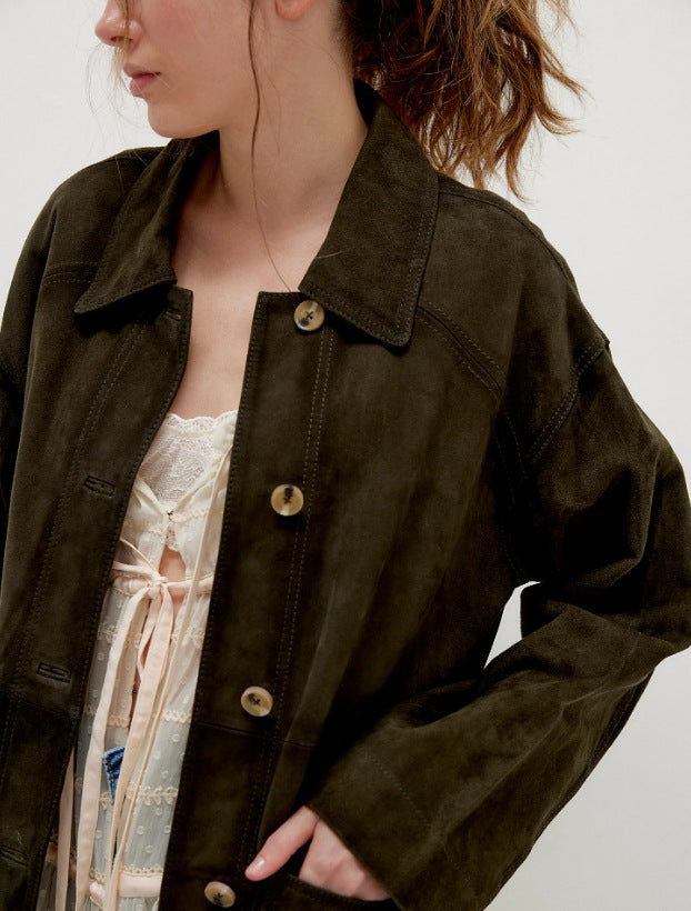 Damen zeitgemäße Utility-Jacke ModeGeist