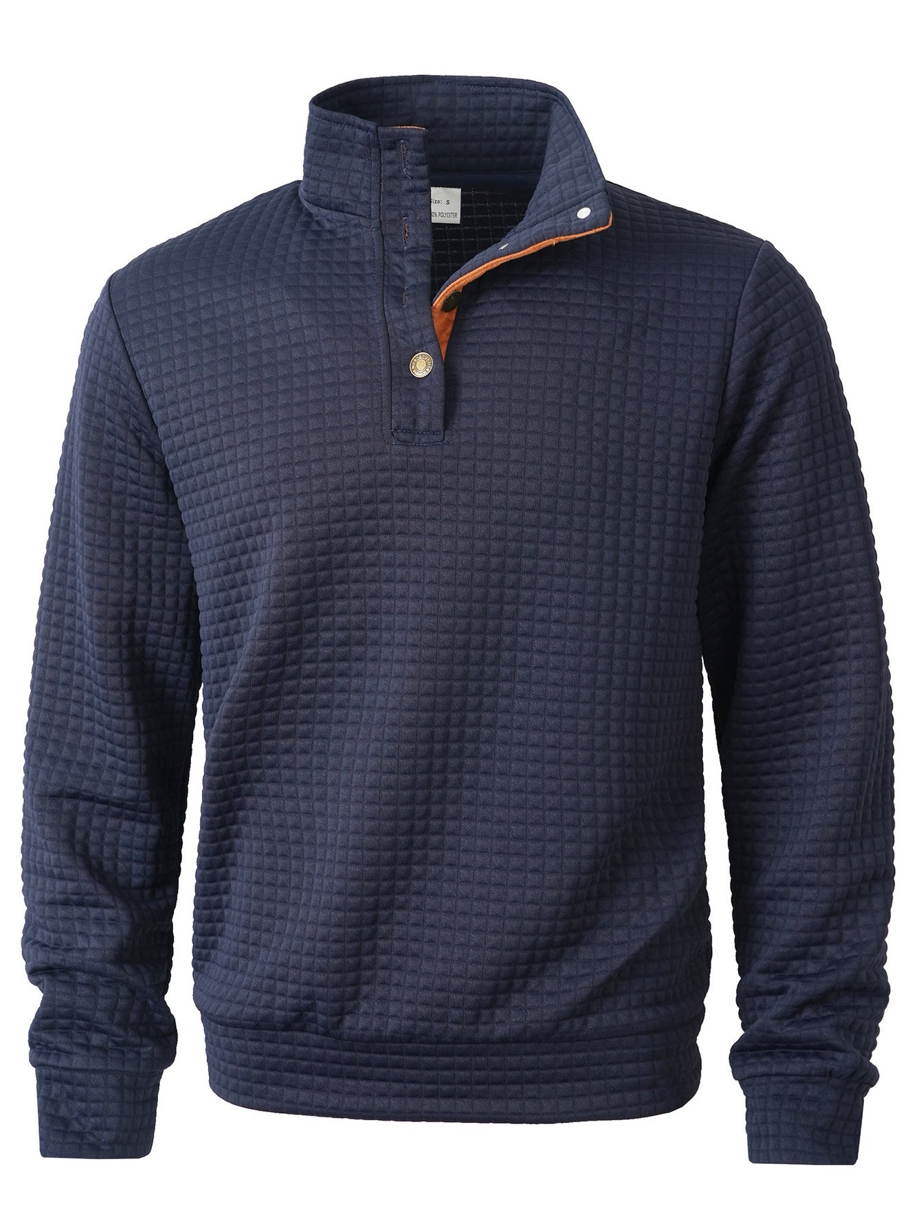 Herren stylischer Pullover mit modischem Stehkragen ModeGeist