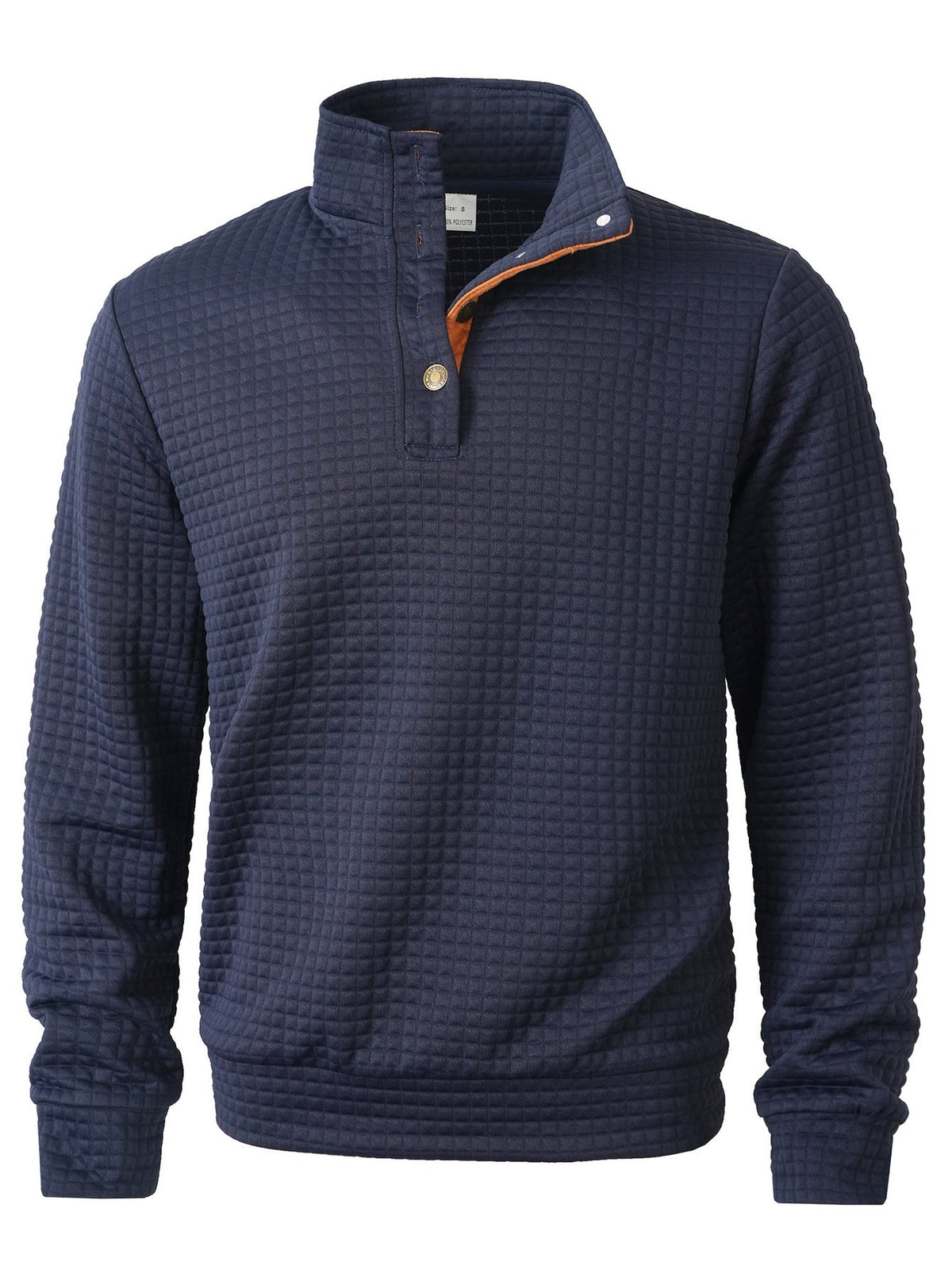Herren stylischer Pullover mit modischem Stehkragen ModeGeist