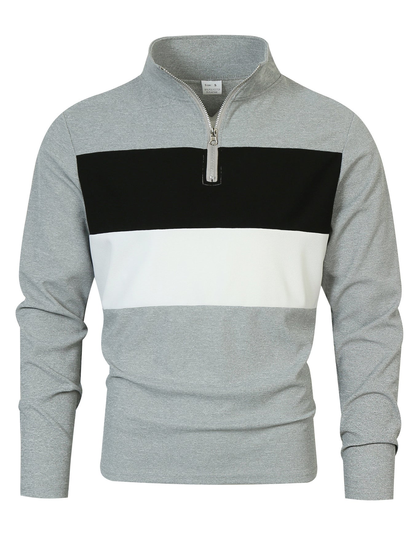 Herren Freizeitpullover mit modernem Reißverschluss ModeGeist