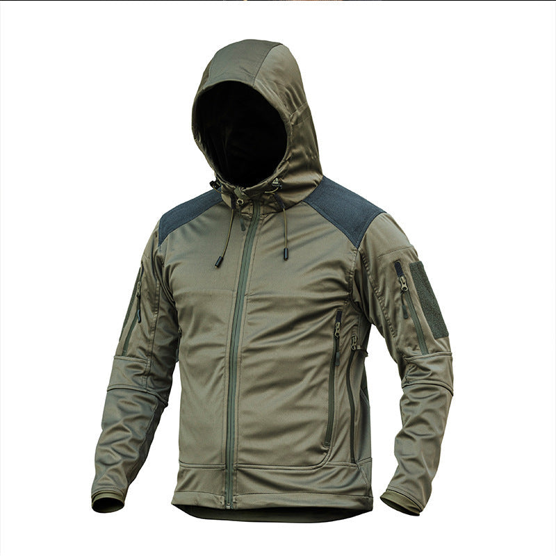 Herren funktionale Outdoor-Jacke mit isolierter Steppstruktur ModeGeist