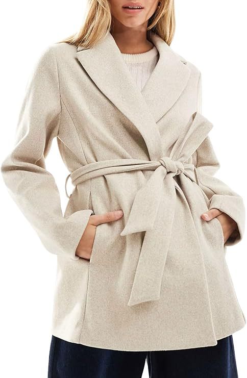 Damen Elegante und bequeme Wickeljacke ModeGeist