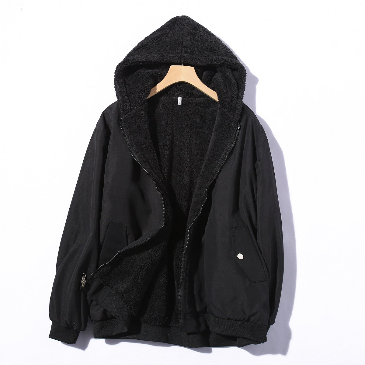 Damen Kuschelige Fleece-Jacke ModeGeist