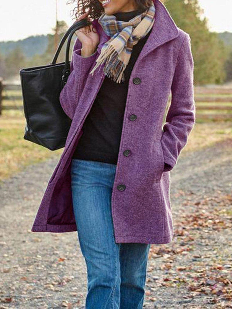 Damen modischer Wollmantel ModeGeist