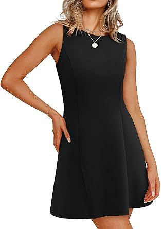 Damen ärmelloses A-Linien Kleid mit zeitlosem Schnitt ModeGeist