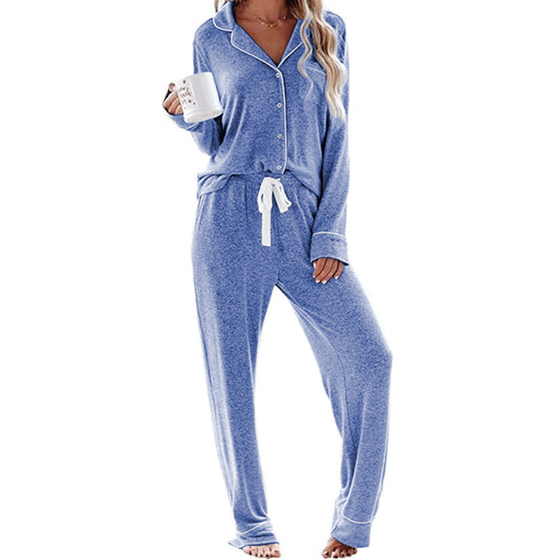 Damen Schlafanzug-Set aus weichem, atmungsaktivem Material ModeGeist