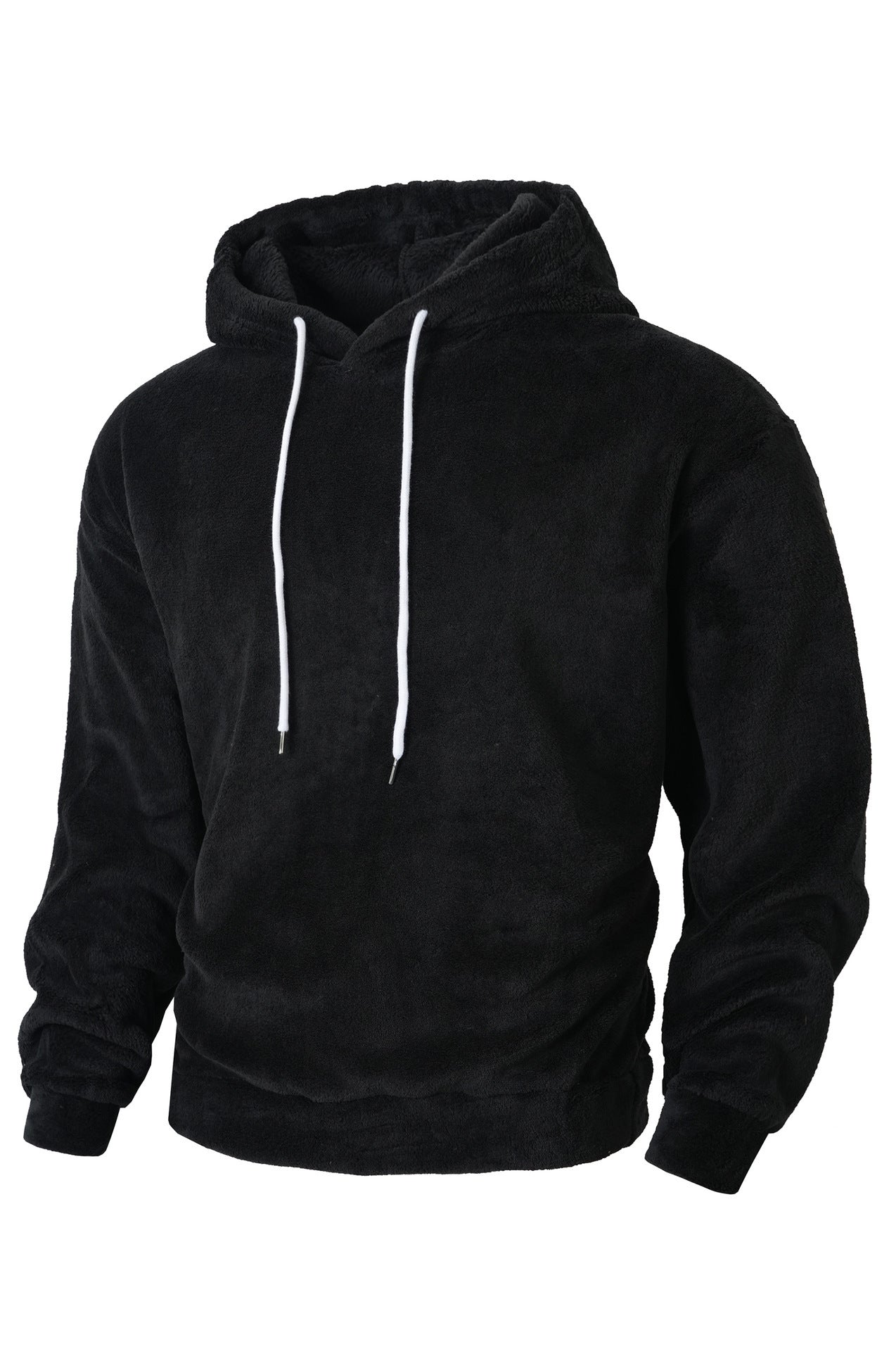 Herren kuscheliges Kapuzensweatshirt aus weichem Fleece ModeGeist