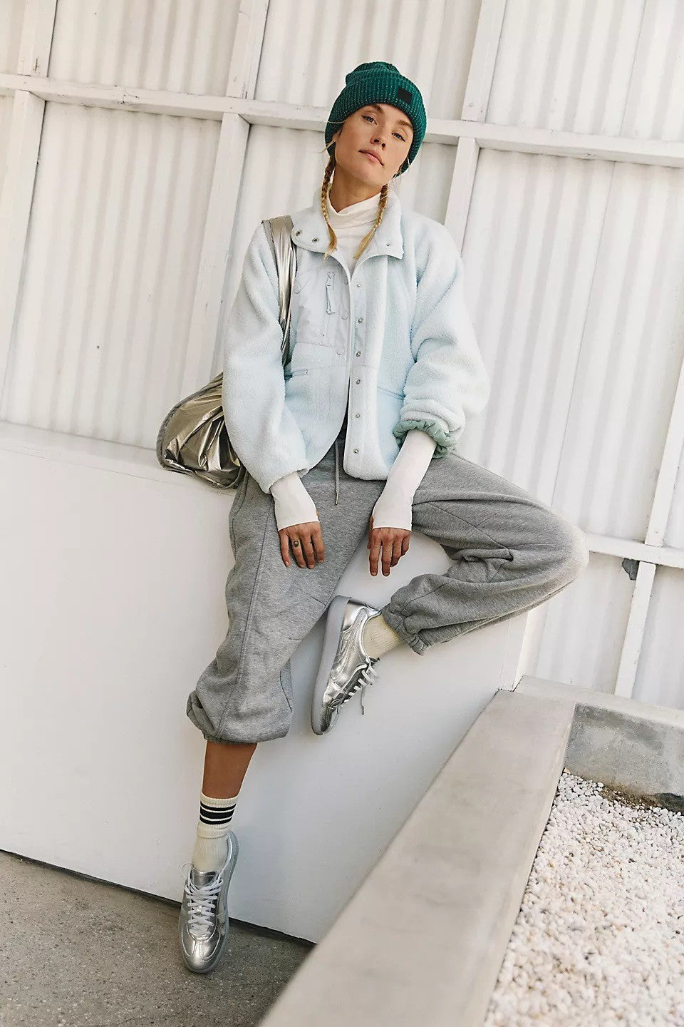 Damen elegante und gemütliche Fleecejacke ModeGeist