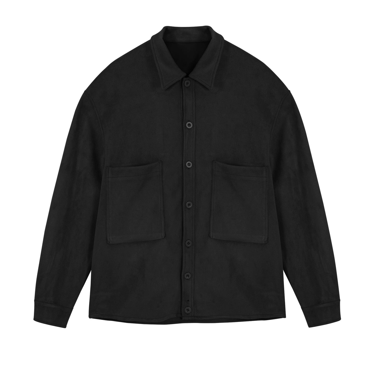 Damen lässige Overlay-Jacke mit praktischen Taschen und modernem Kragen ModeGeist