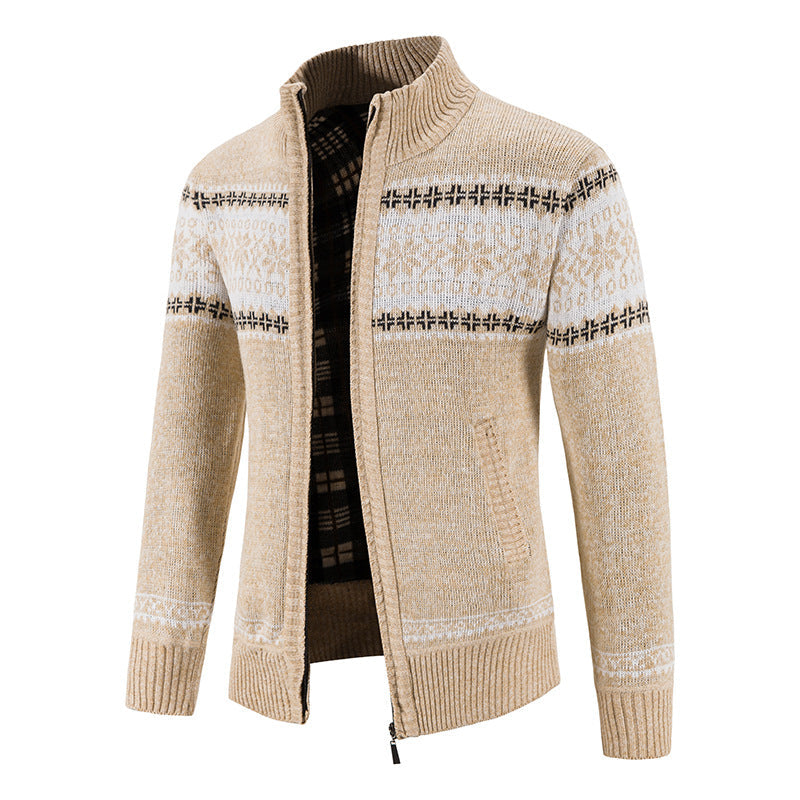 Herren Strickjacke mit zukunftsweisendem Design ModeGeist