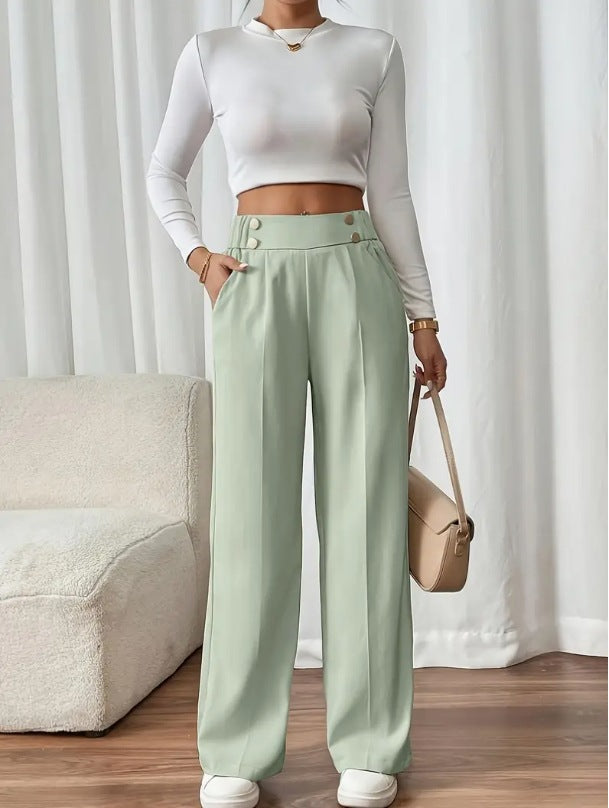 Modische, elegante Damenhose in weiter Form