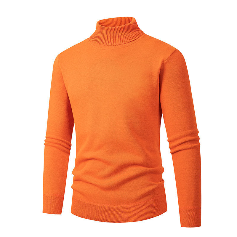 Herren eleganter Rollkragenpullover aus hochwertigem Material ModeGeist