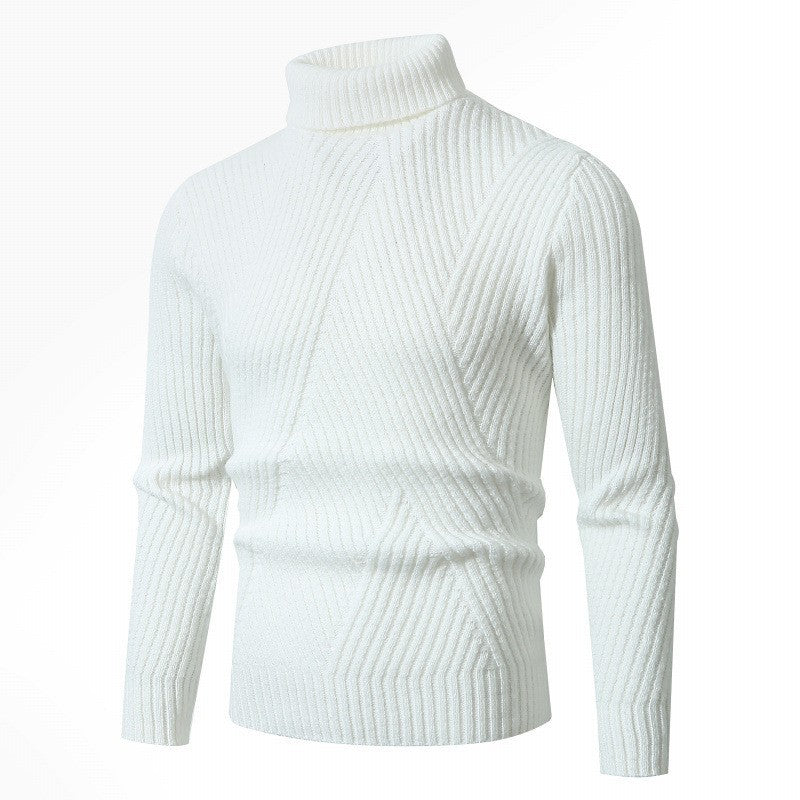 Damen Rollkragenpullover mit strukturiertem Design von ModeGeist