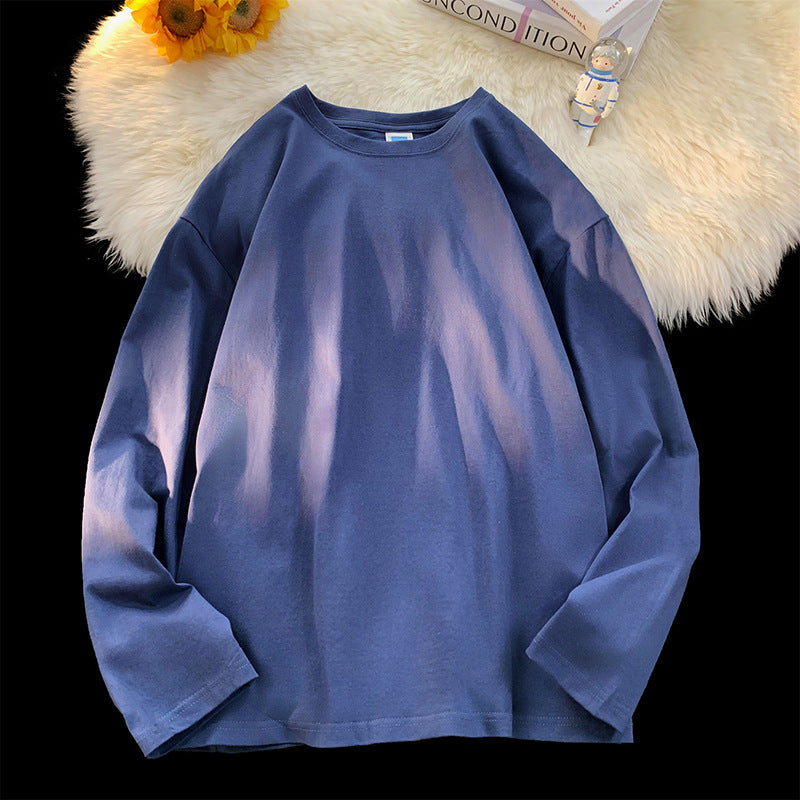 Damen Lässiges Langarmshirt aus hochwertiger Baumwolle ModeGeist