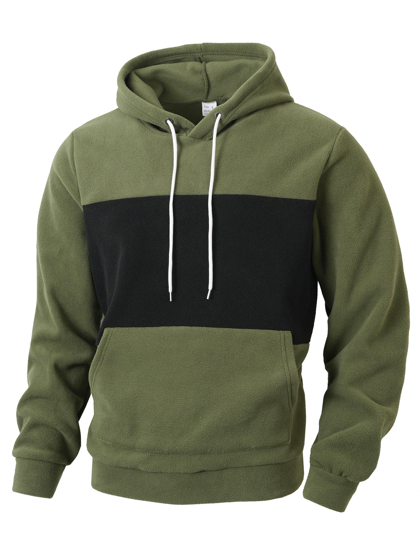 Herren Fleece-Hoodie mit innovativem Design ModeGeist